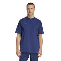 Set d'entraînement adidas Tiro Travel bleu foncé noir