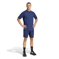Set d'entraînement adidas Tiro Travel bleu foncé noir