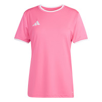 adidas Entrada 26 Voetbalshirt Dames Lichtroze Wit