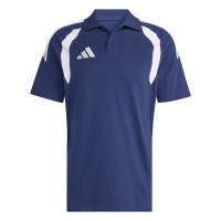 Polo adidas Tiro 26 League bleu foncé blanc