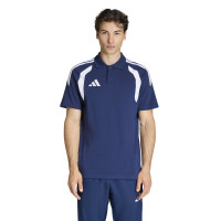 Polo adidas Tiro 26 League bleu foncé blanc