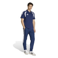 Polo adidas Tiro 26 League bleu foncé blanc