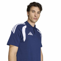 Polo adidas Tiro 26 League bleu foncé blanc