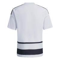 Maillot de football adidas Hooped 26 pour Enfants, gris et noir