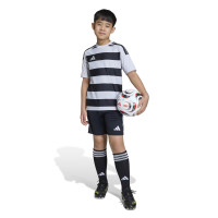 Maillot de football adidas Hooped 26 pour Enfants, gris et noir