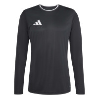 adidas Entrada 26 Voetbalshirt Lange Mouwen Zwart Wit