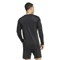 adidas Entrada 26 Voetbalshirt Lange Mouwen Zwart Wit