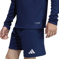 Maillot de football à manches longues adidas Entrada 26 pour Enfants, bleu foncé et blanc