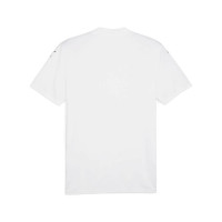 Maillot de football PUMA Team Glory blanc noir gris