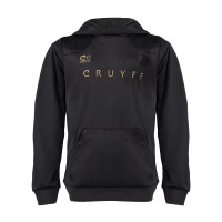 Cruyff Defend Trainingspak Kids Zwart Goud