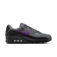 Nike Air Max 90 Sneakers Donkergrijs Paars Zwart