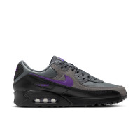 Nike Air Max 90 Sneakers Donkergrijs Paars Zwart