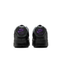 Nike Air Max 90 Sneakers Donkergrijs Paars Zwart