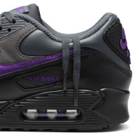 Nike Air Max 90 Sneakers Donkergrijs Paars Zwart