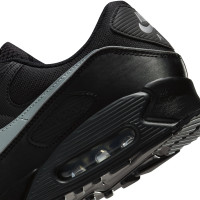 Nike Air Max 90 Premium Baskets Noir Gris Réfléchissant