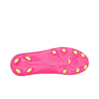 Skechers SKX_2 Gazon Naturel Artificiel Chaussures de Foot (MG) Enfants Rose Noir