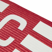 adidas Tiro Aanvoerdersband Rood Wit