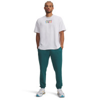 Pantalon de survêtement en polaire Under Armour Icone vert foncé