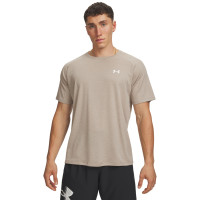 Under Armour Tech Textured Woven Trainingsset Beige Wit
