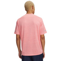 Under Armour Tech Utility Trainingsshirt Roze Zwart