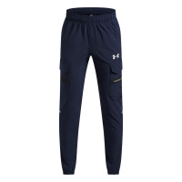 Under Armour Tech Utility Woven Cargobroek Kids Donkerblauw Zwart Zilver