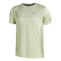 Chemise d'entraînement Under Armour Tech Utility pour Enfants, vert clair, jaune, argent