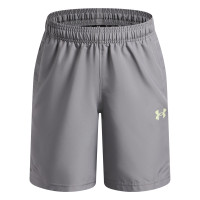 Under Armour Tech Utility Woven Trainingsbroekje Kids Donkergrijs Lichtgroen
