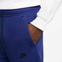 Nike Tech Fleece Sportswear Joggingbroek Blauw Zwart