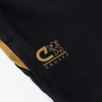 Cruyff Mellite Trainingspak 1/4-Zip Zwart Goud