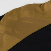 Cruyff Mellite Trainingspak 1/4-Zip Kids Zwart Goud