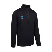 Robey Off Pitch Cotton Trainingstrui 1/4-Zip Zwart