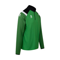 Haut d'entraînement Robey Control 1/4-Zip vert