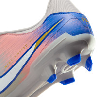 Nike Tiempo Legend 10 Academy Gras / Kunstgras Voetbalschoenen (MG) Grijs Blauw Roze