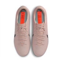 Nike Zoom Mercurial Vapor 16 Academy Gazon Naturel Artificiel Chaussures de Foot (MG) Rose Bleu Turquoise
