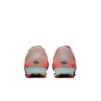 Nike Zoom Mercurial Vapor 16 Academy Gazon Naturel Artificiel Chaussures de Foot (MG) Rose Bleu Turquoise