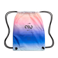 Nike Phantom 6 Low Elite Gazon Naturel Chaussures de Foot (FG) Argenté Turquoise Orange Bleu