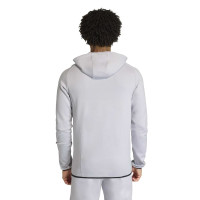 Combinaison de jogging à fermeture éclair intégrale adidas Tiro Travel, gris