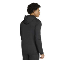 adidas Tiro Travel Sweat Vest Zwart