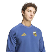 adidas Argentine Tiro Travel Sweat-Shirt 2026-2028 Bleu Doré