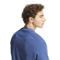 adidas Argentinië Tiro Travel Crew Trainingspak 2026-2028 Blauw Donkerblauw Goud