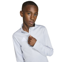adidas Entrada 26 Trainingstrui Kids Grijs Wit