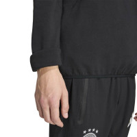 adidas Allemagne Tiro Travel Crew Survêtement 2026-2028 Noir Blanc