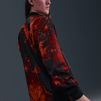 Nike Nederland Hollywood Keepersshirt Lange Mouwen 2026-2028 Zwart Rood