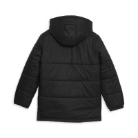 Veste d'hiver PUMA Team League pour Enfants, noir et blanc