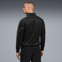 PUMA Portugal Pantera Negra Anthem Survêtement à Capuche Woven Noir Doré