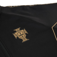 PUMA Portugal Pantera Negra Anthem Survêtement à Capuche Woven Noir Doré