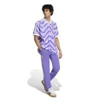 adidas Real Madrid Lifestyler T-Shirt Paars Wit