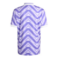 adidas Real Madrid Lifestyler T-Shirt Paars Wit