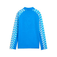 PUMA teamLIGA26 Trainingstrui 1/4-Zip Kids Blauw