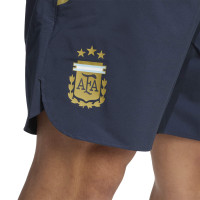 adidas Argentine Tiro Travel Short 2026-2028 Bleu Foncé Doré